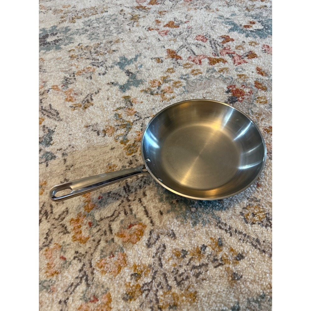 Emeril Lagasse 10 Inch Stainless Steel Frying Pan Skillet Tri-Ply Base Riveted